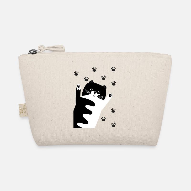 Chat noir et blanc Trousse biologique