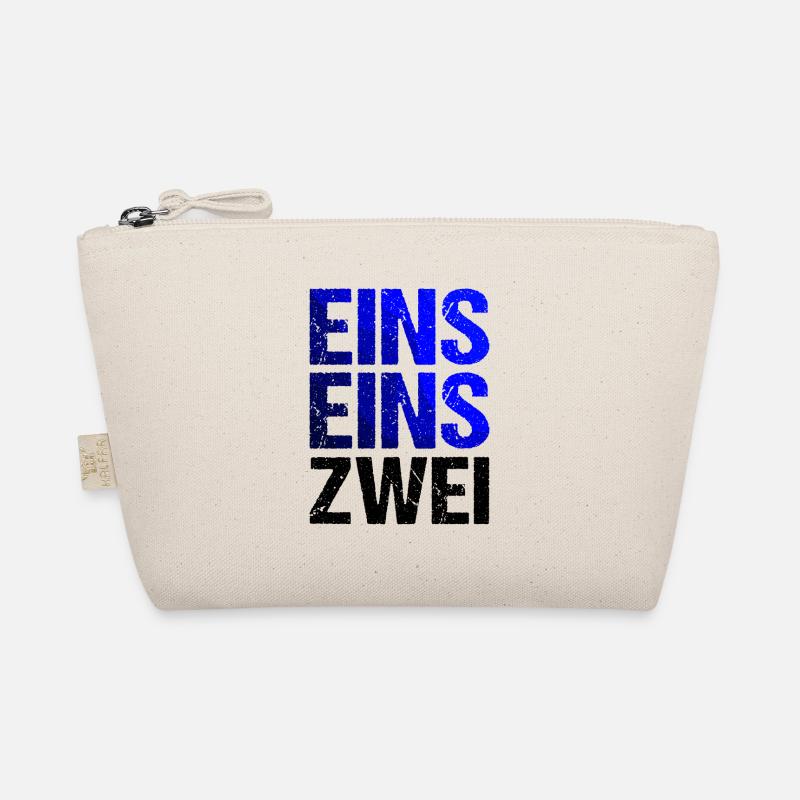 EINS EINS ZWEI Blaulicht Notruf - Bio-Täschchen - Natur
