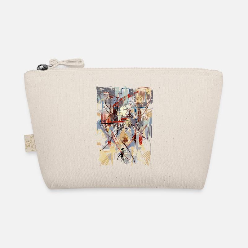 Abstrakte Kunst Bio-Täschchen