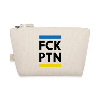 FCK PTN No war Ukraine Russia against war - Organic Pouch - nature - Front