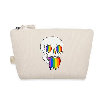 Braving with Pride - Organic Pouch - nature - Front