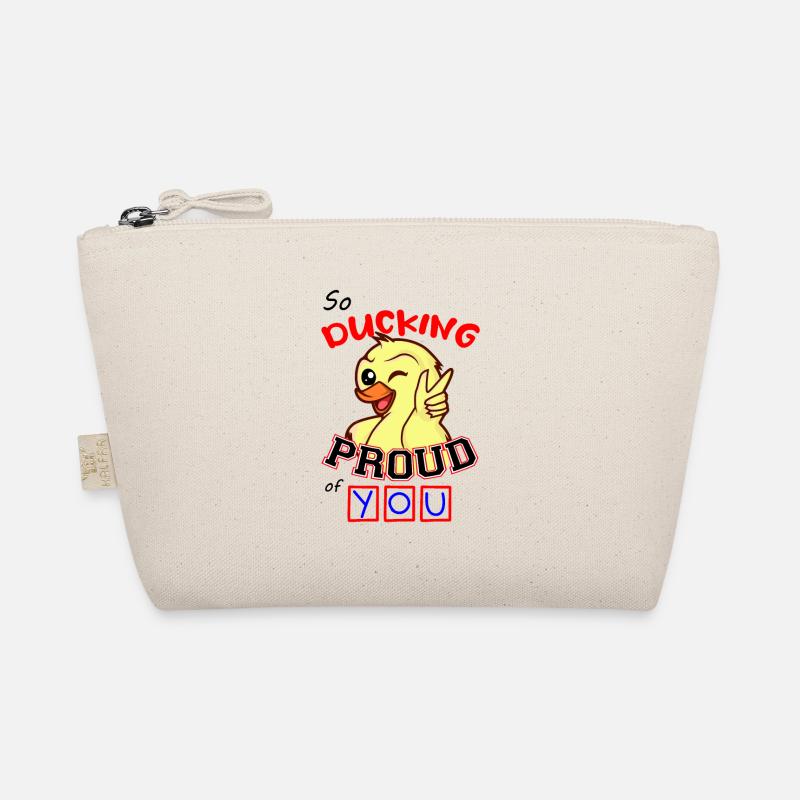 So ducking stolz auf dich - Bio-Täschchen - Natur