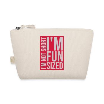 Pas court taille amusante - Trousse biologique - nature - Devant