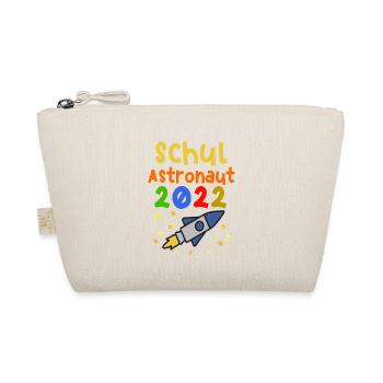 Weltall Schulastronaut 2022 T shirt - Bio-Täschchen - Natur - Vorne
