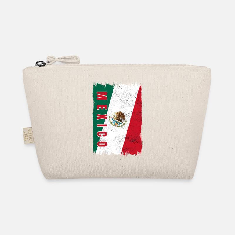 Mexico flag Organic Pouch