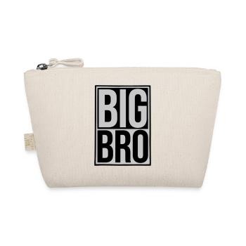 Schild Big Bro Logo - Bio-Täschchen - Natur - Vorne