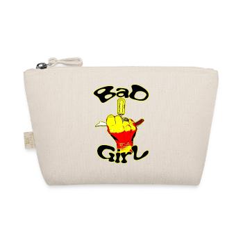 The Bad Girl - Organic Pouch - nature - Front