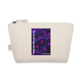 '86 Retro Wave Synthwave Car Interior - Bio-Täschchen - Natur - Vorne
