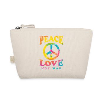 Love Peace - Bio-Täschchen - Natur - Vorne