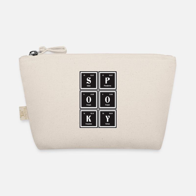 Spooky - Periodic Table of Elements Organic Pouch