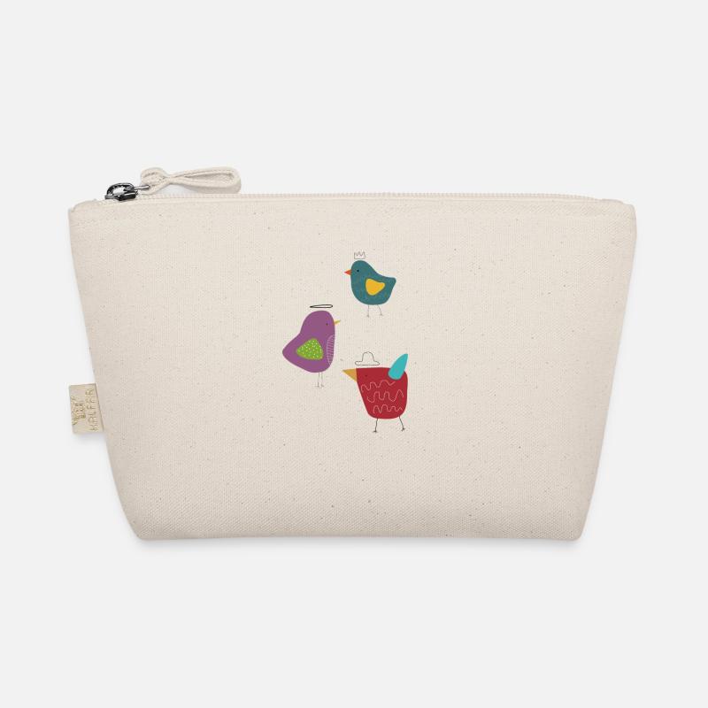 der frühe Vogel fängt den Wurm Bio-Täschchen