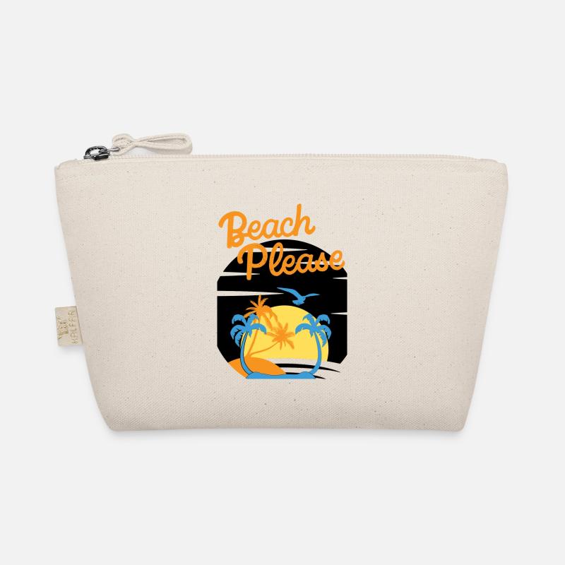 Beach Please - Chemise Palm Sunset Trousse biologique