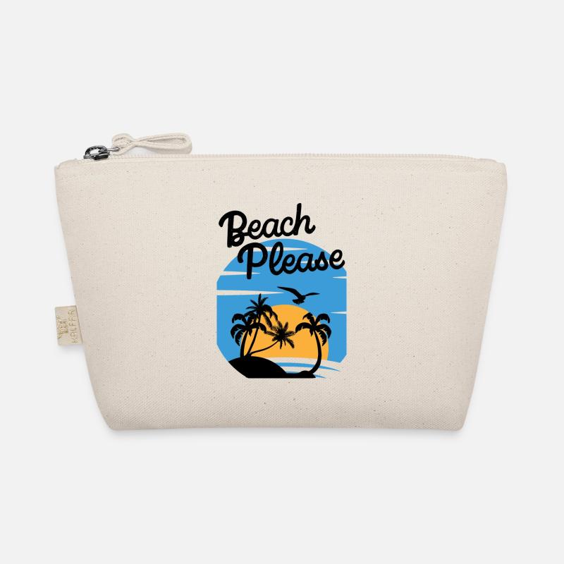 Beach Please - Chemise Palm Sunset - Trousse biologique - nature