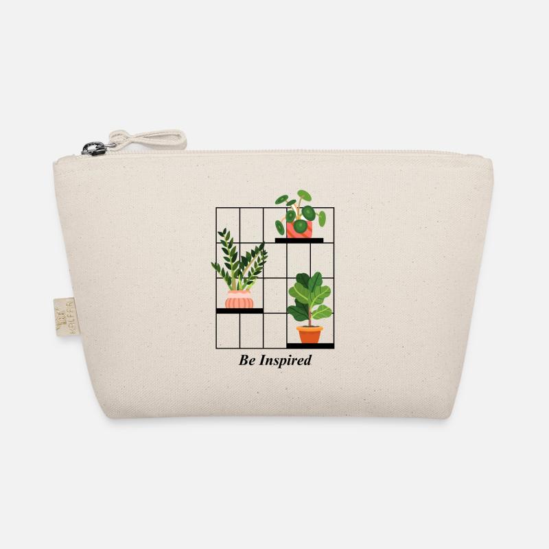 Plant Be Inspired Grafik - Bio-Täschchen - Natur