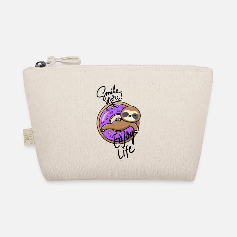 Smile more Sloth Bio-Täschchen