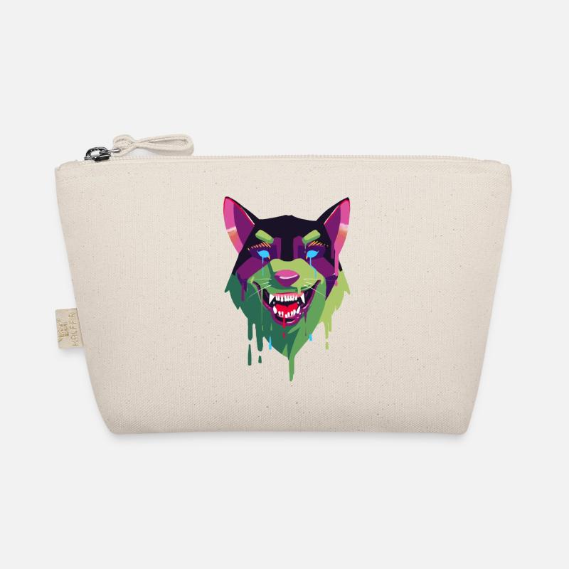 Abstact wolf, wolf Organic Pouch