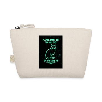 Cope cat - Bio-Täschchen - Natur - Vorne