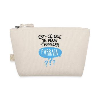 Est-ce que je peux t'appeler parrain - Trousse biologique - nature - Devant