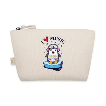 Seabird Cool Heart Penguin Animal Déclaration - Trousse biologique - nature - Devant