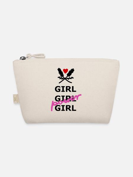 Le pouvoir des filles - Trousse biologique - nature - Devant