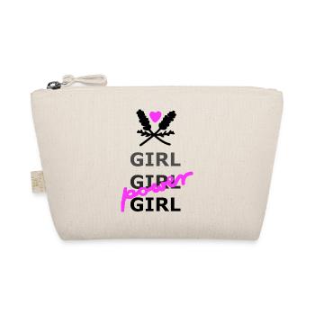 Girl Power - Organic Pouch - nature - Front