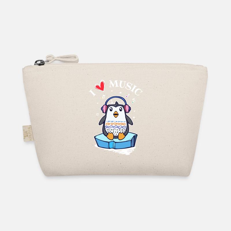 Heart Ice Penguin Antarctique Déclaration animale Oiseau Trousse biologique