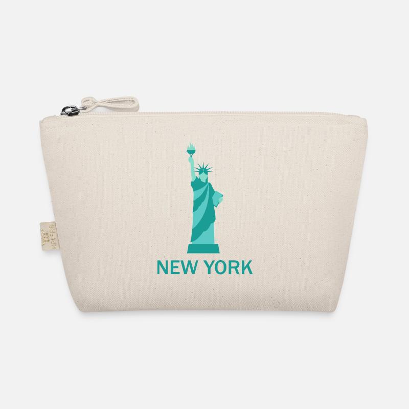 New York - Bio-Täschchen - Natur