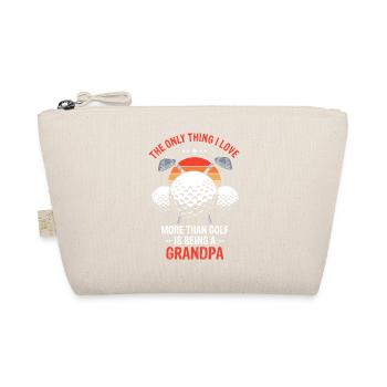 Thing I Love More Than Golf Is Being A GRANDPA - Bio-Täschchen - Natur - Vorne