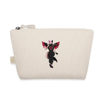 Butterfly mit Baseballschläger - Bio-Täschchen - Natur - Vorne