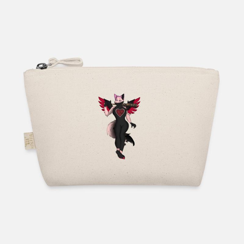 Butterfly mit Baseballschläger Bio-Täschchen