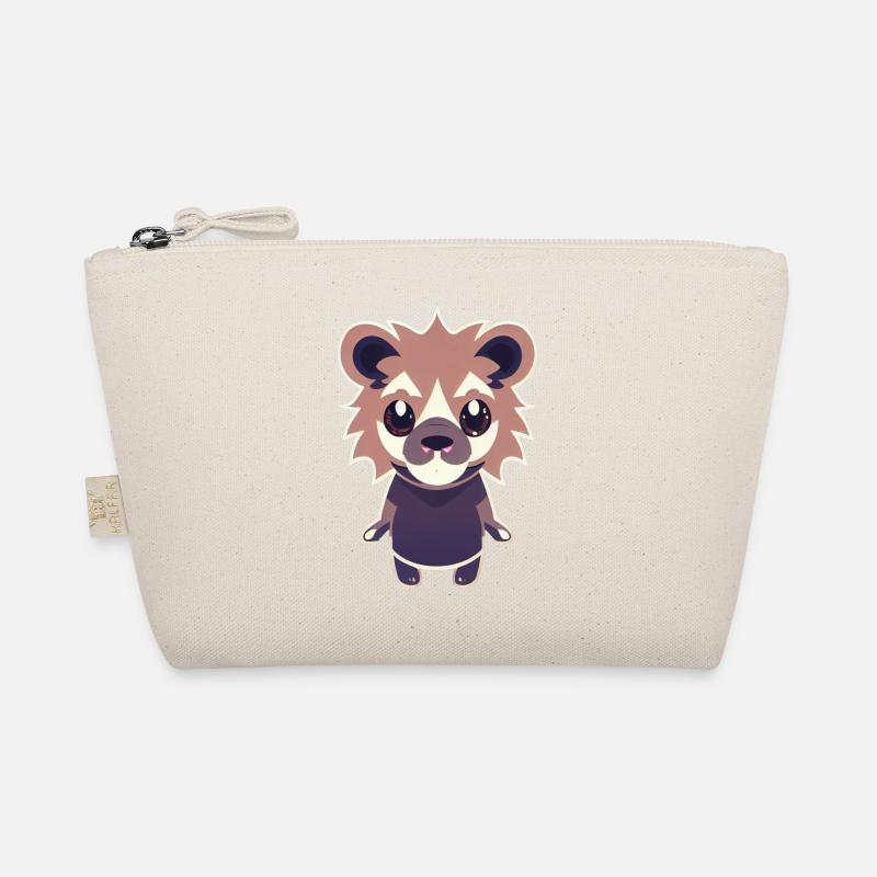 Süßer Löwe Chibi Kawaii Style Bio-Täschchen
