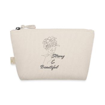 Strong and Beautiful - Organic Pouch - nature - Front