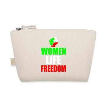 Women life freedom iran - Organic Pouch - nature - Front