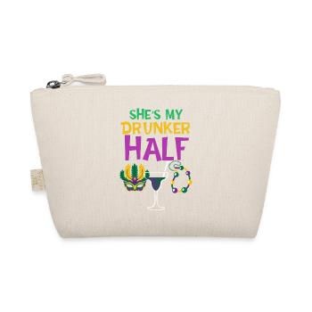 Citation amusante, c’est ma demi-passe bourrée - Trousse biologique - nature - Devant