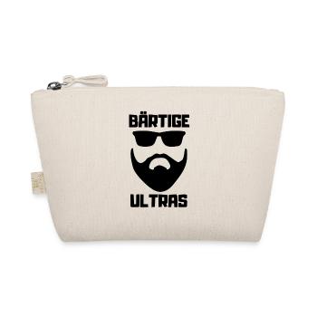 Bärtige Ultras mit Sonnenbrille Gesicht - Bio-Täschchen - Natur - Vorne