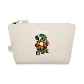 Baseball Ball Glove Bat Vintage Retro - Trousse biologique - nature - Devant