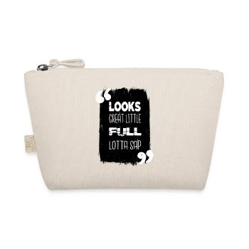 Happy Humor Bedroom Fun Santa Beach Holiday - Organic Pouch - nature - Front