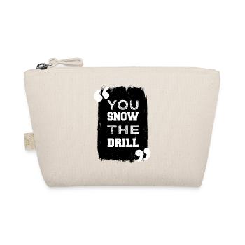 Citation Dinosaur Lover Dork Gift Idea Dino Awkward - Trousse biologique - nature - Devant
