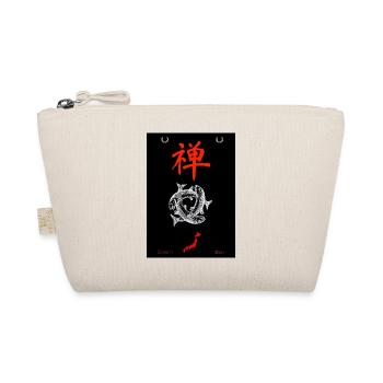 Japanisch - Bio-Täschchen - Natur - Vorne