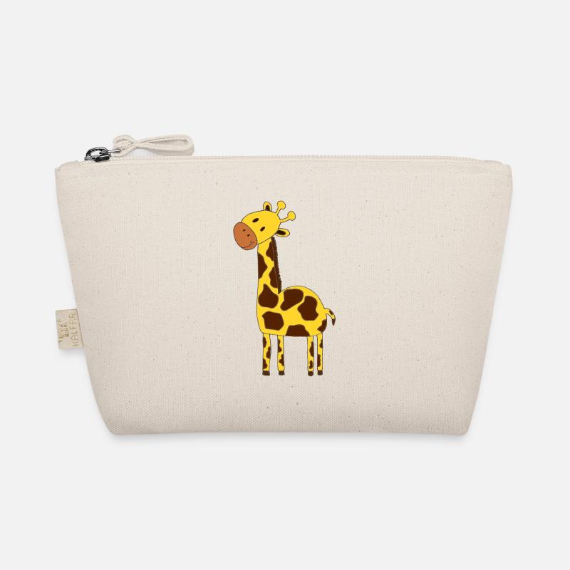 Giraffe - Organic Pouch - nature