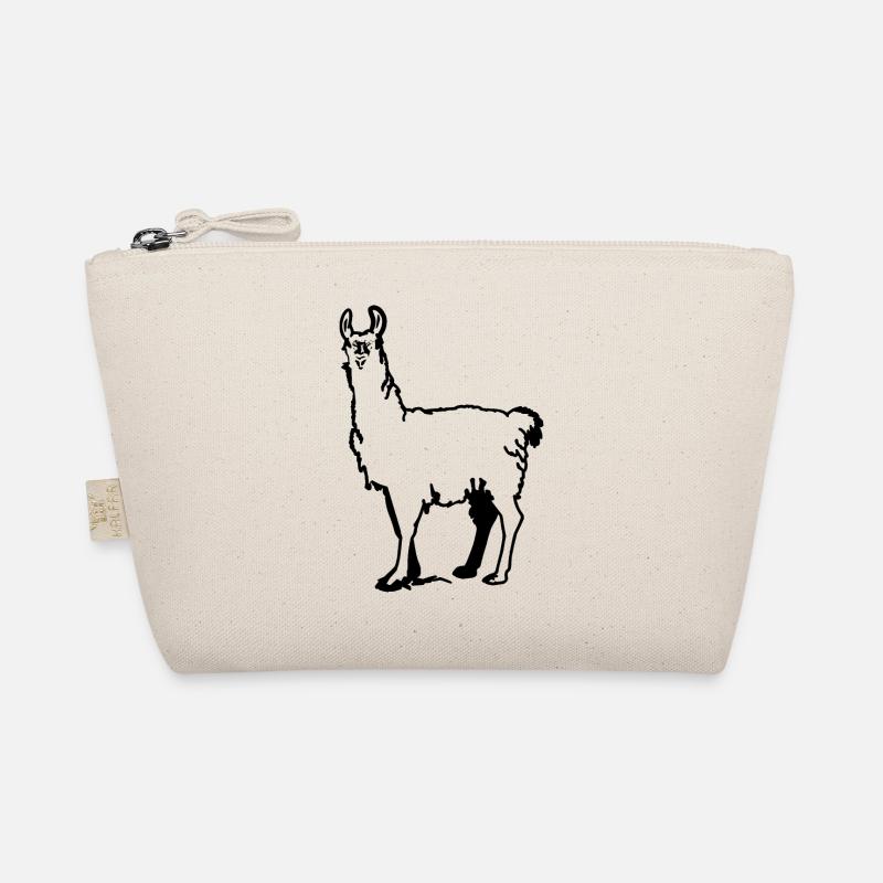cute llama Organic Pouch