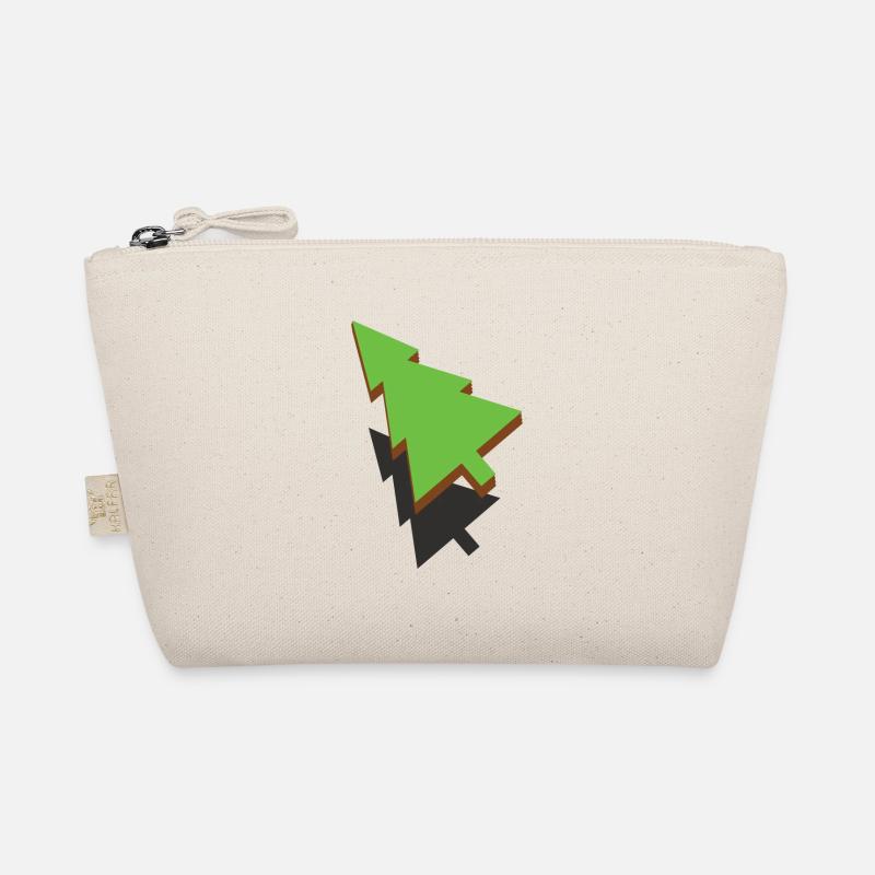 3d Christmas Tree Organic Pouch