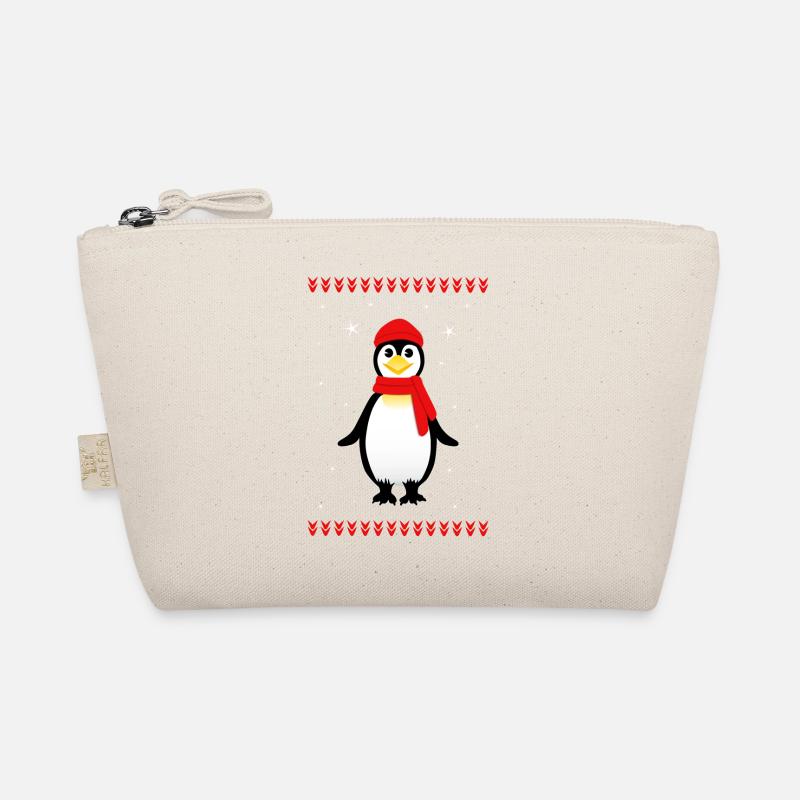 Penguin Snow Stars Organic Pouch