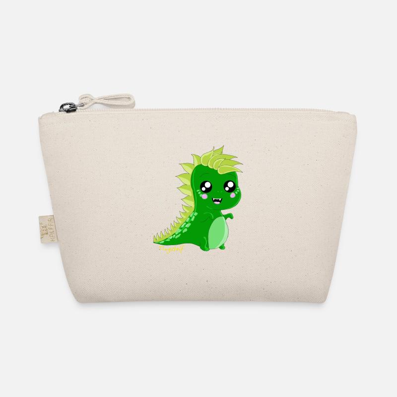 Dinosaurier - Bio-Täschchen - Natur