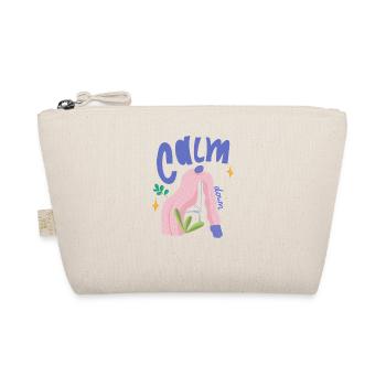 Calm down - Bio-Täschchen - Natur - Vorne