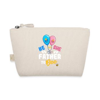 He or She Father To Bee Best Dad Ever Fatherhood - Organic Pouch - nature - Front