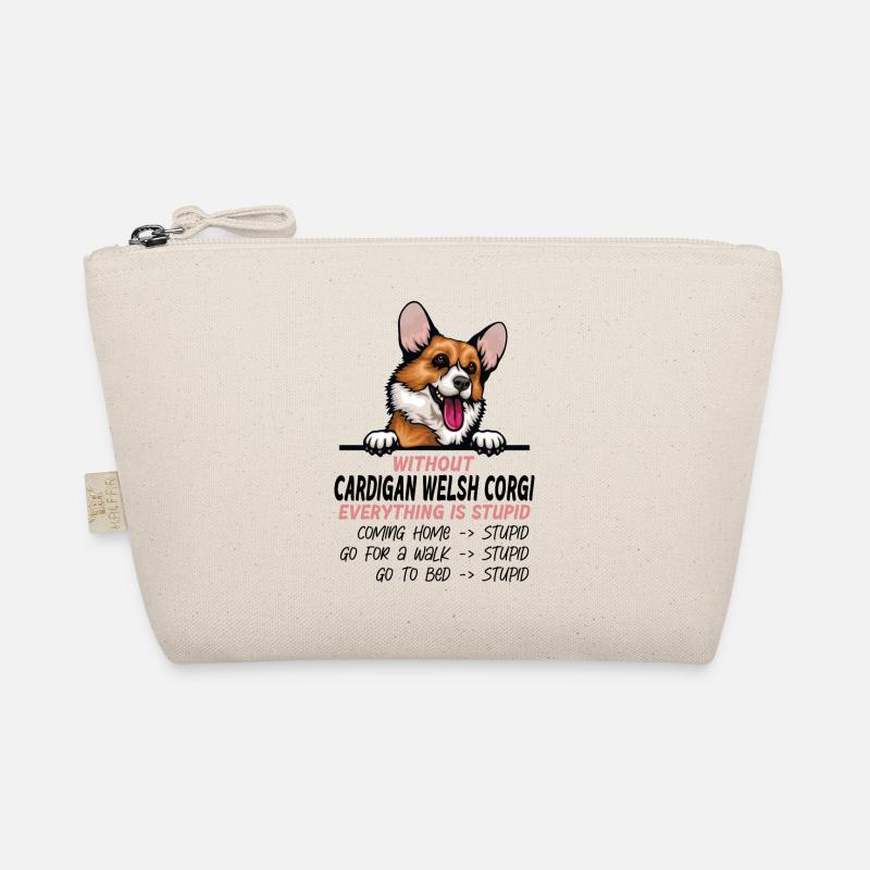 Ohne Welsh Corgi ist alles doof Bio-Täschchen