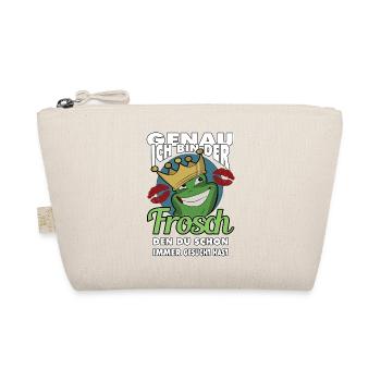 Ich der Frosch den Du schon immer gesucht hast - Bio-Täschchen - Natur - Vorne