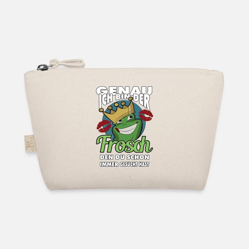 Ich der Frosch den Du schon immer gesucht hast - Bio-Täschchen - Natur