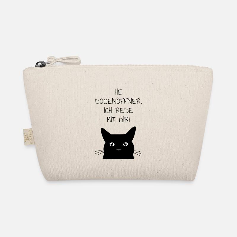 Katze Dosenöffner Bio-Täschchen